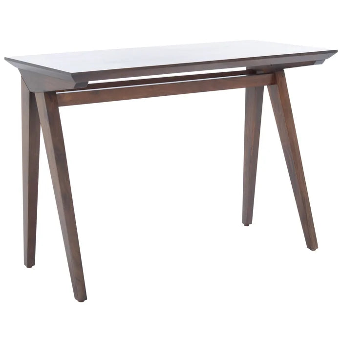 FURNISHIAA Brown Sheesham Wood Study Table For Home Office & Living Room, Multipurpose Table - Furnishiaa -  -